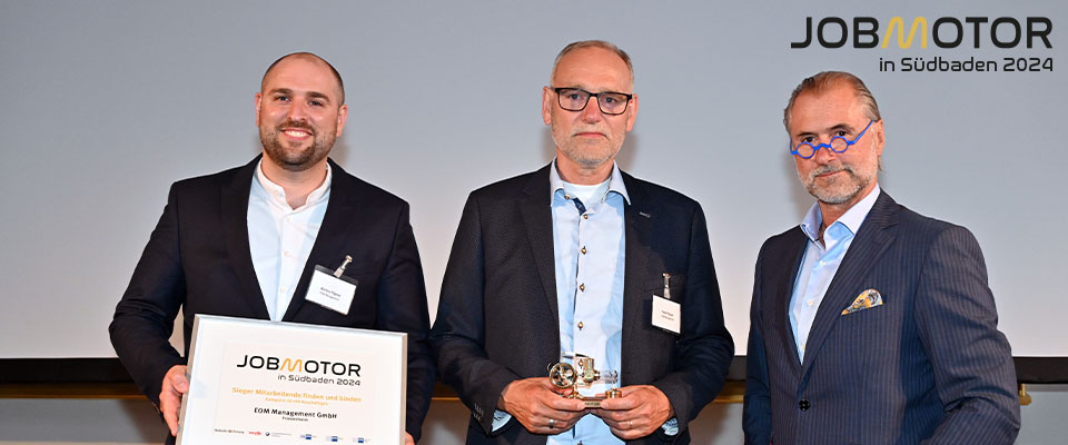 Gewinner des Jobmotor 2017 und 2024